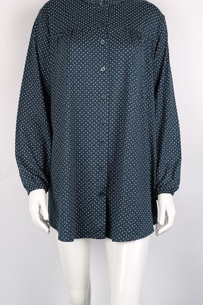 MUSTÜN Moon Patterned Viscose Shirt