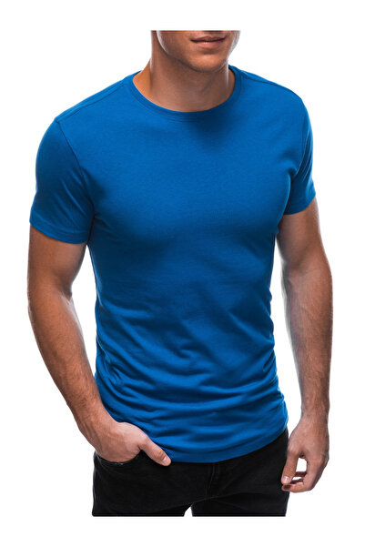 Edoti Pánské základní tričko EM-TSBS-0100 - modré