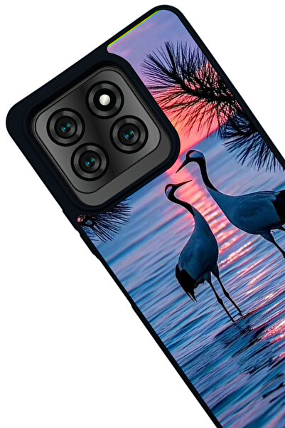 Reeder S71 Compatible Printed, Matte Black Color, Soft Silicone, Protective, Shock Absorbing Cover, Case