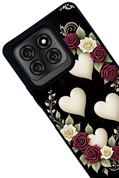 Reeder S71 Compatible Printed, Matte Black Color, Soft Silicone, Protective, Shock Absorbing Cover, Case