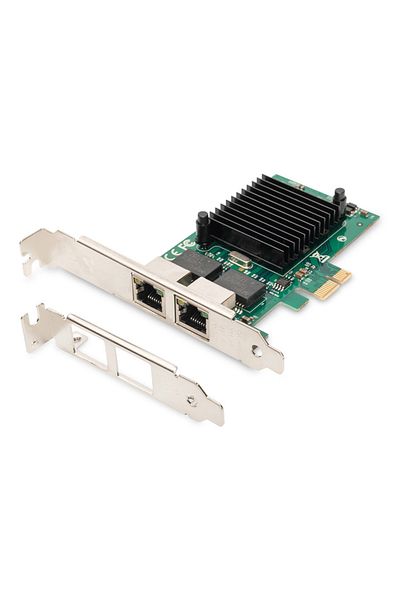 Digitus Assmann 2 Port Gigabit Pci Express Ethernet Card