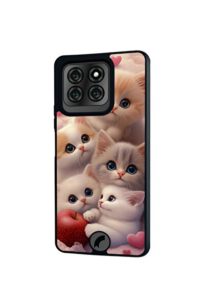 Reeder S71 Compatible Printed, Matte Black Color, Soft Silicone, Protective, Shock Absorbing Cover, Case