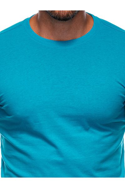 Edoti Men's basic T-shirt EM-TSBS-0100 - turquoise