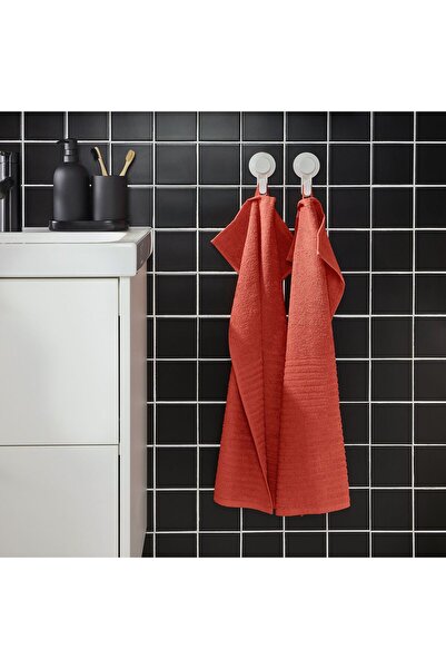 IKEA Hand Towel, Orange-Red, 40X70 cm