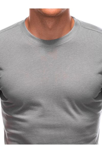 Edoti Men's basic T-shirt EM-TSBS-0100 - gray