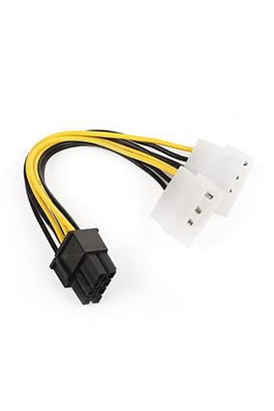 Dark (Dk-Cb-P104) 4 Pin Molex to 6+2Pin Pci-E Converter
