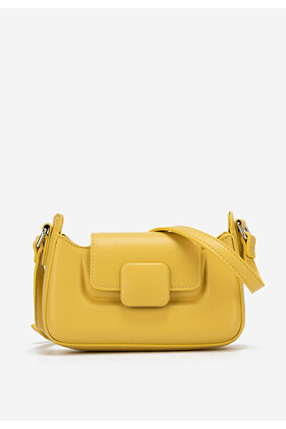 B T Shoes Žlutá ramenní kabelka Vianna V2