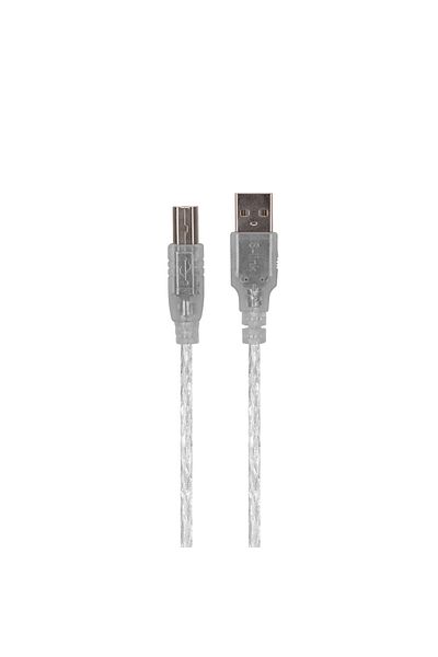 S-LINK Sl-U2015 Usb2.0 1.5m Transparent Printer Cable