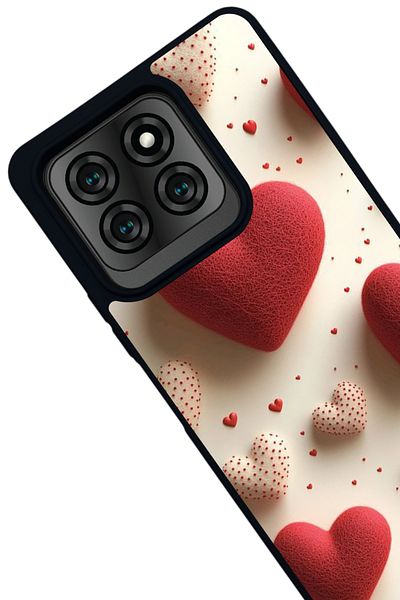 Reeder S71 Compatible Printed, Matte Black Color, Soft Silicone, Protective, Shock Absorbing Cover, Case