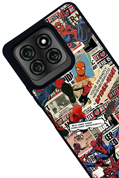 Reeder S71 Compatible Printed, Matte Black Color, Soft Silicone, Protective, Shock Absorbing Cover, Case