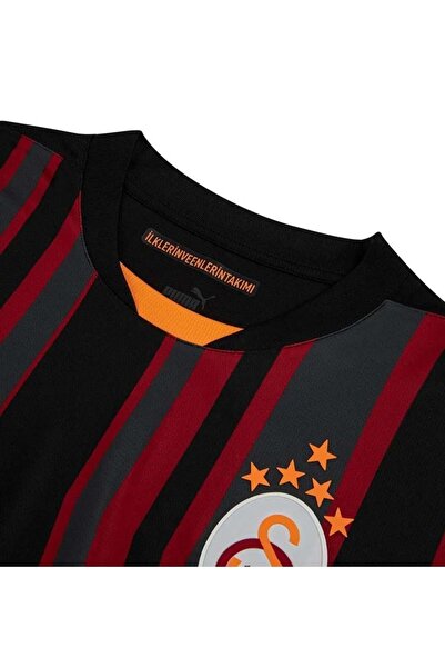 Galatasaray Puma Lisanslı 2024/2025 5 Yıldızlı Alternatif Forma Atkı ve Hediyelik Ahşap Kutulu