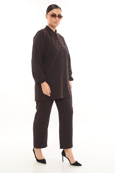 TUNİK Women's Double Suit with Trousers