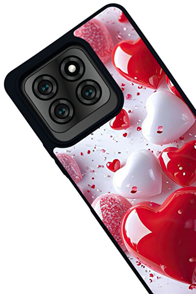 Reeder S71 Compatible Printed, Matte Black Color, Soft Silicone, Protective, Shock Absorbing Cover, Case