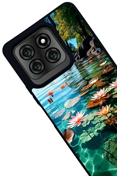 Reeder S71 Compatible Printed, Matte Black Color, Soft Silicone, Protective, Shock Absorbing Cover, Case