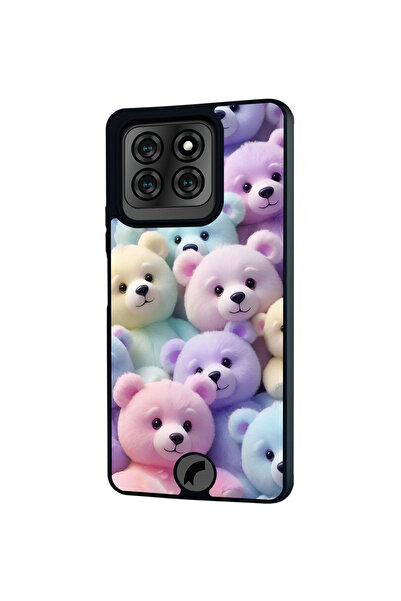 Reeder S71 Compatible Printed, Matte Black Color, Soft Silicone, Protective, Shock Absorbing Cover, Case