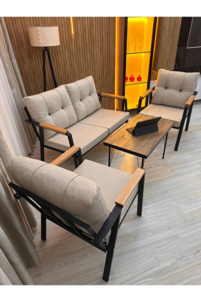 Green Garden YAREN Model, Balkon, Bahçe, Cafe, Metal Koltuk Takımı, Bahçe Tak...