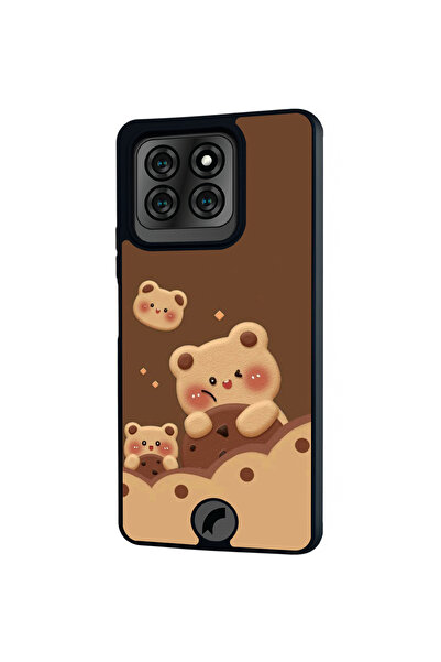 Reeder S71 Compatible Printed, Matte Black Color, Soft Silicone, Protective, Shock Absorbing Cover, Case