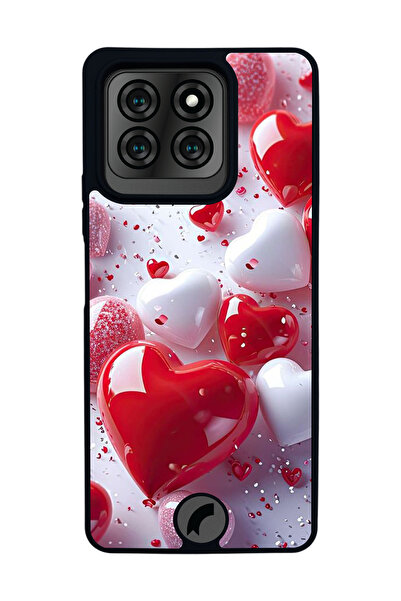 Reeder S71 Compatible Printed, Matte Black Color, Soft Silicone, Protective, Shock Absorbing Cover, Case