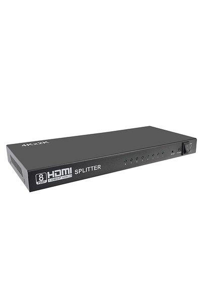 Hytech Hy-Lu8 8 Port 4K*2K HDMI Splitter