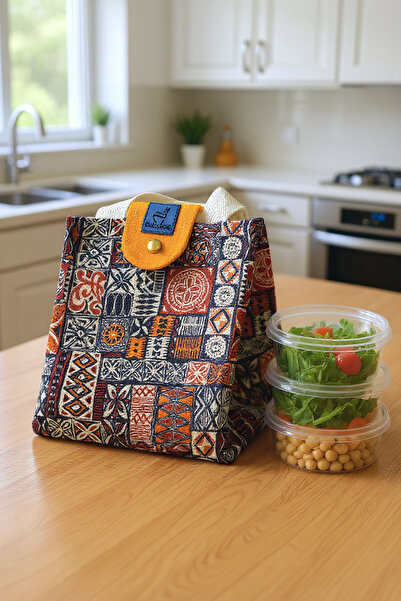 PUDUBAG Colorful Patterned Lunchbox for Kids and Adults