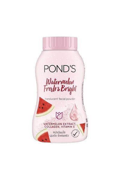 POND Ponds Watermelon Fresh And Bright, BB, Pinkish Glow Translucent Facial Powder