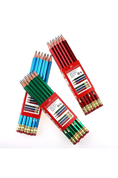Faber Castel FABER-CASTEL MERCANLI KURŞUN KALEM 12 Lİ