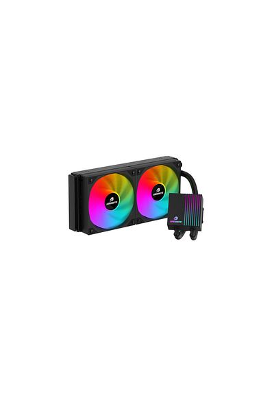 GAMEBOOSTER Prime P240B Rainbow Fan Lga1700 / Am5 Compatible 240mm Liquid Cooling