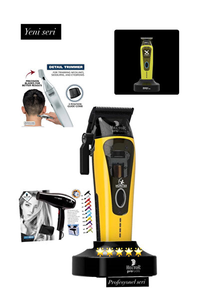 Hector Hunter Combo Set Saç Sakal Kesme Makinesi