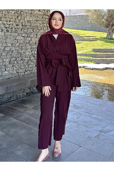 KILIF STORE Modal Suit with Binding