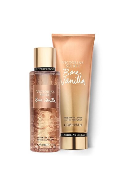 Victoria Set Bare Vanilla - Spray de corp 250 ml și Loțiune de corp 236 ml