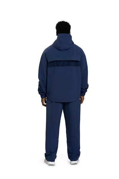 duneus Men's Zip Hoodie - Dark Blue