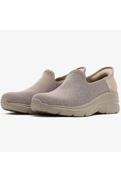 SKECHERS Fashion Fit Slip-Ins 896414Tk Casual Women's Sports Shoes Beige