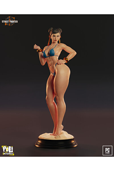 Poly Collectibles Street Fighter 6 – Chun-Li Bikini Versiyonu Premium Collect...
