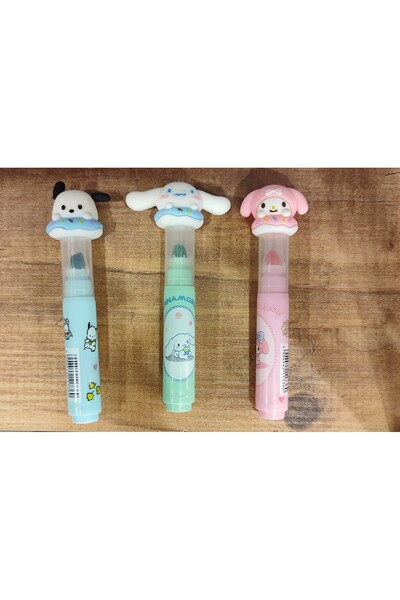 ada çanta kırtasiye 3 Pcs Sanrio Characters Highlighter Ad81567