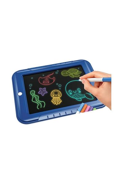 Toybox Children Education Learning Plastic Drawing Pad Luminous Light up Art Drawing Board