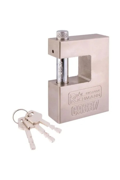 richmann exclusive Obdélníkový visací zámek, 70 mm,