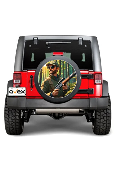 Avex Samolepka Auto 'Roata de Rezerva' odolná voči poveternostným vplyvom a UV žiareniu, priemer 55 cm