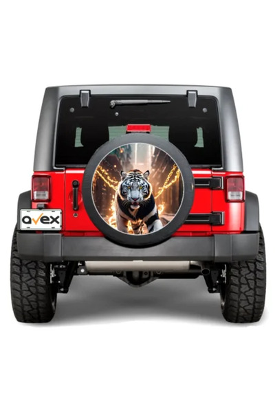 Avex Samolepka Auto 'Roata de Rezerva' odolná voči poveternostným vplyvom a UV žiareniu, priemer 55 cm