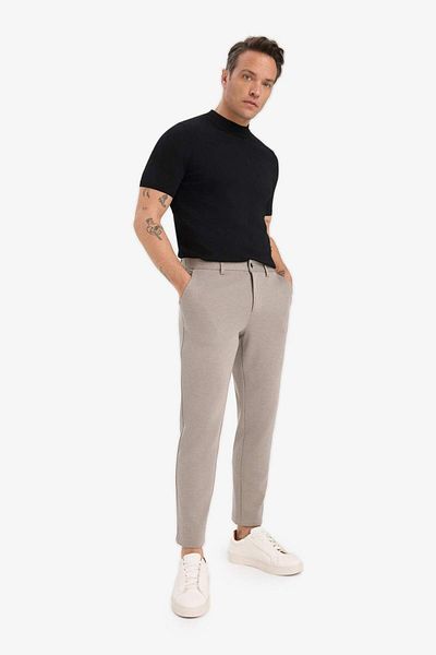 DeFacto Jogger Fit Pocket Flexible Fabric Straight Leg Trousers T6317Az25Au