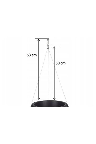 Prosperplast Lanț suspendat pentru ghivece, Prosperplast, 53 cm