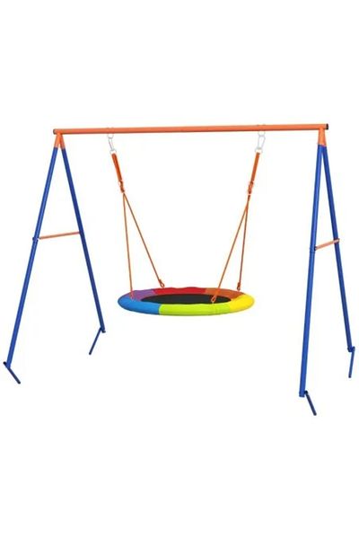ART Play complex, nest swing, Oxford material, multicolor, 196 x 172 x 180 cm