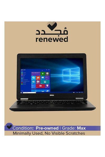 Dell Latitude E7250 2015 12.5-inch Intel Core i7 5th Gen 4 GB 128 GB Black Windows