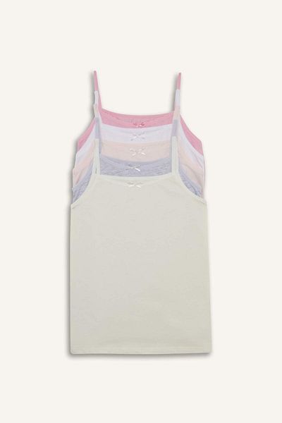 DeFacto Girl's 5-Piece Undershirt F8627A825Au