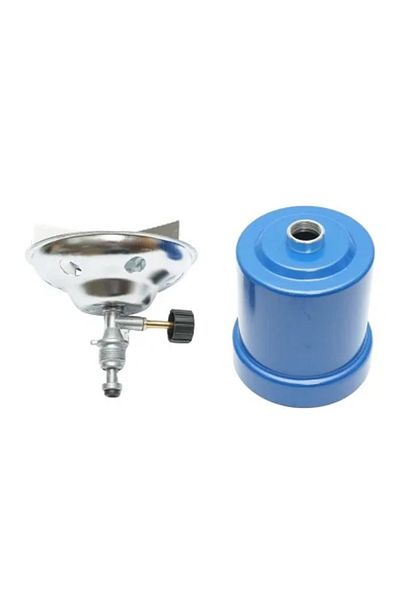 Breckner Germany Camping Stove, Portable, Single Burner, for 190g Gas Canister (Not Included), Piezoelectric Ignition