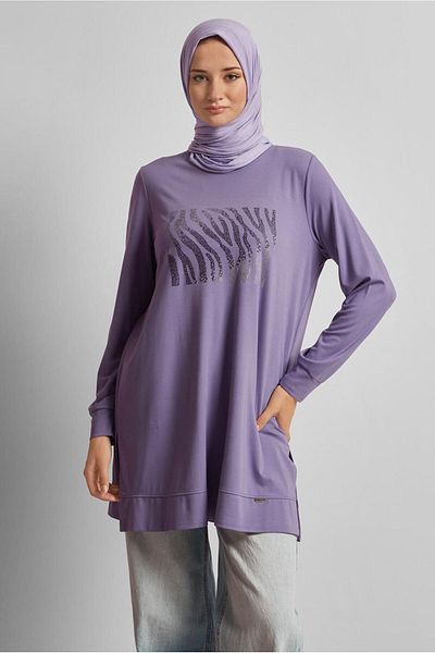 Alvina Printed Tracksuit Tunic 45693