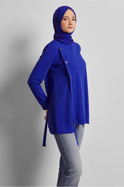 Alvina Eyelet Detail Tracksuit Tunic 45701