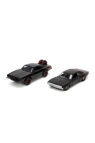 JollyMag JADA FAST AND FURIOUS SET MASINUTE METALICE DODGE CHARGER RT SI DODGE CHARGER WIDEBODY SCARA 1:32