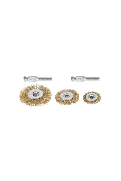 Strend Pro Wire Brush, Circular, with Rod, 3 pcs, Strend Pro
