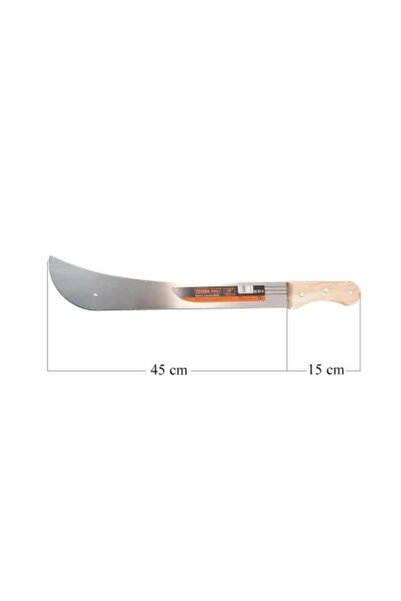Strend Pro Mačeta, ocel, dřevěná rukojeť, 60 cm
