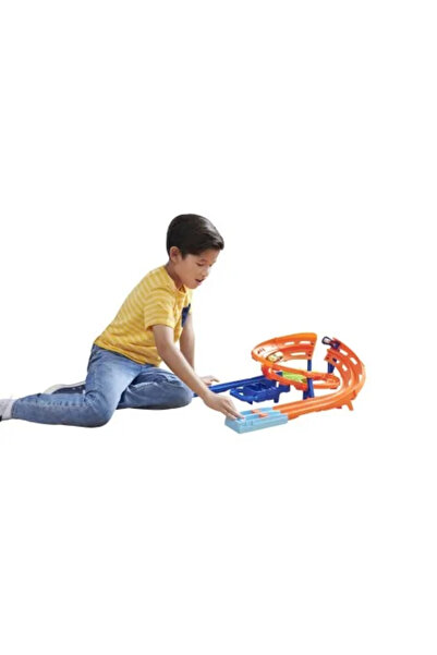 JollyMag Hot Wheels akční sada - dvojitý okruh